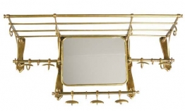 EICHHOLTZ Coatrack old french with mirror brass