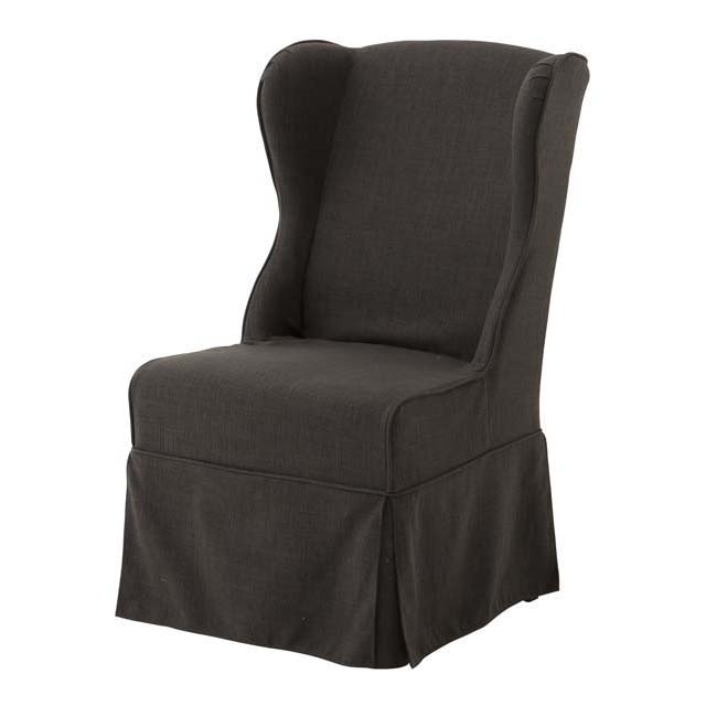  EICHHOLTZ Chair Pampelonne grey Set von 2