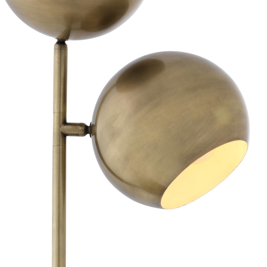 EICHHOLTZ Stehlampe Compton antique Brass