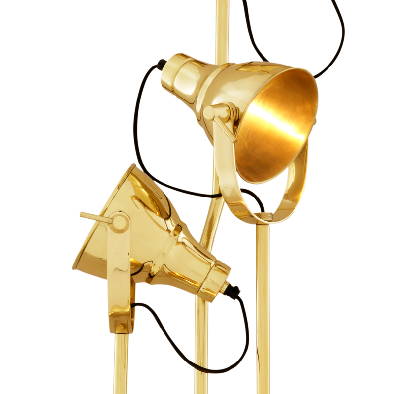 EICHHOLTZ Floor Lamp Melbury polished brass