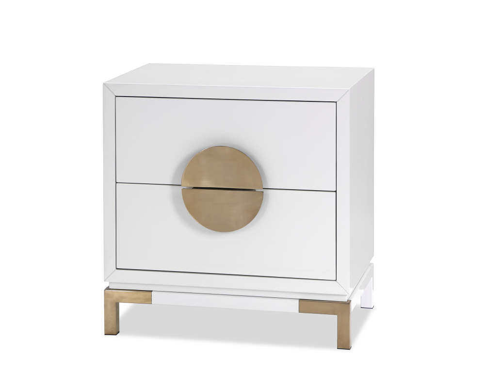 LE-Otium-Bedside-Table-White-High-Gloss-Champagne-Gold-3