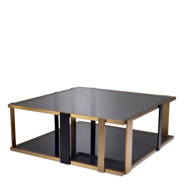 EICHHOLTZ Coffee Table Clio Brushed brass