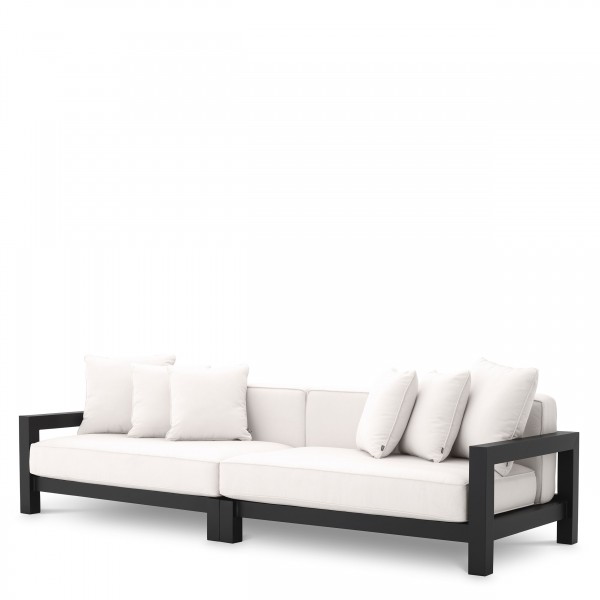 EICHHOLTZ Outdoor Lounge Sofa Cap Antibes Black
