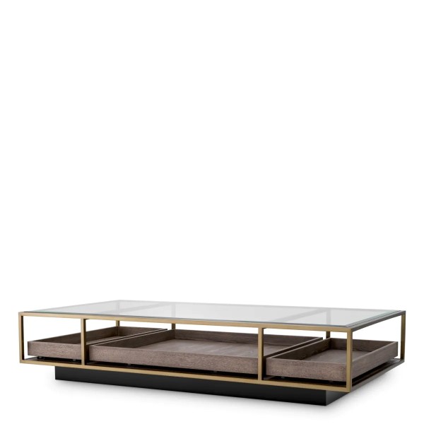 EICHHOLTZ Coffee Table Roxton Brushed Brass