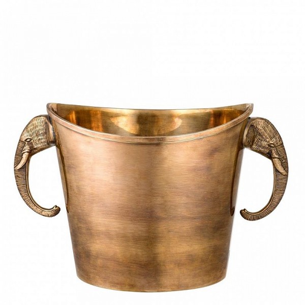 EICHHOLTZ Weinkühler Maharaja vintage brass
