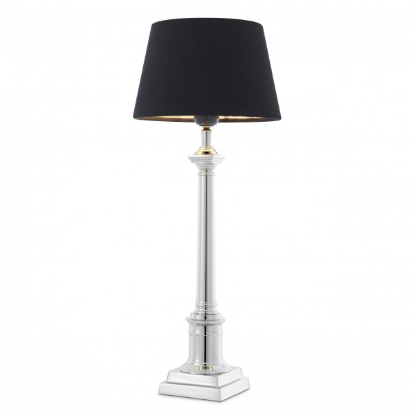 EICHHOLTZ Table Lamp Cologne S nickel