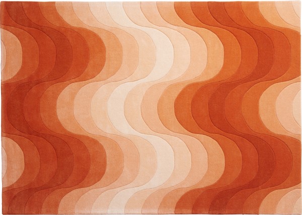 Verpan Teppich Wave Orange