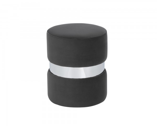 Liang & Eimil Stool Lucien - Anthrazit Stainless