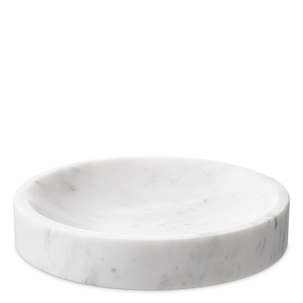 EICHHOLTZ Bowl Moca White Marble