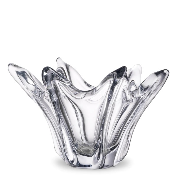 EICHHOLTZ Schale Bowl Sutter Clear Glass