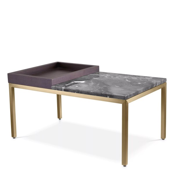 EICHHOLTZ Side Table Forma brushed Brass