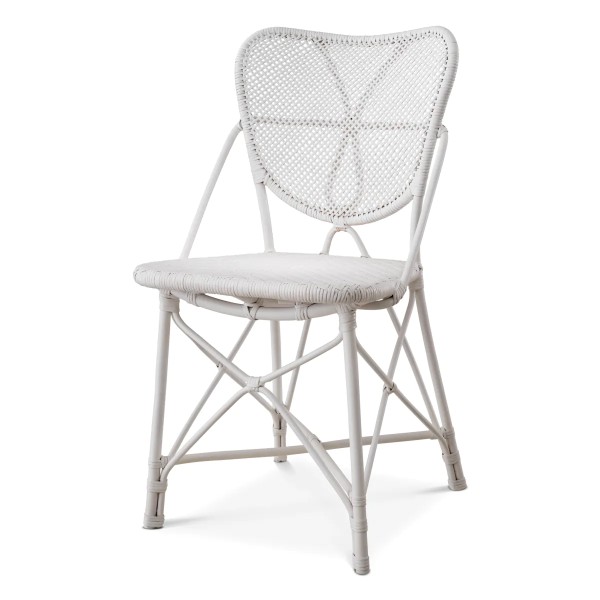 EICHHOLTZ Chair Colony matte White Set of 2