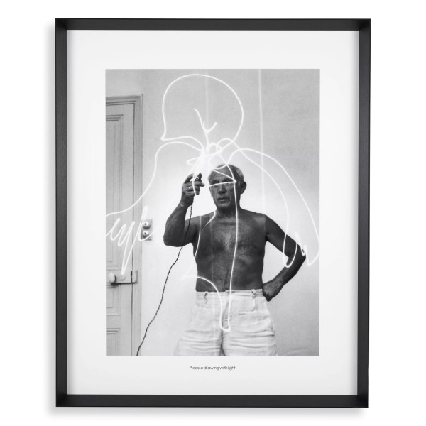 EICHHOLTZ Photoprint Picasso Drawing with light