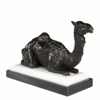 EICHHOLTZ Statuette Camel on marble base
