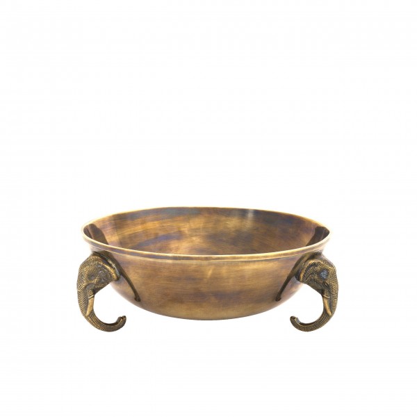 EICHHOLTZ Schale Bowl Maharaja Vintage Brass